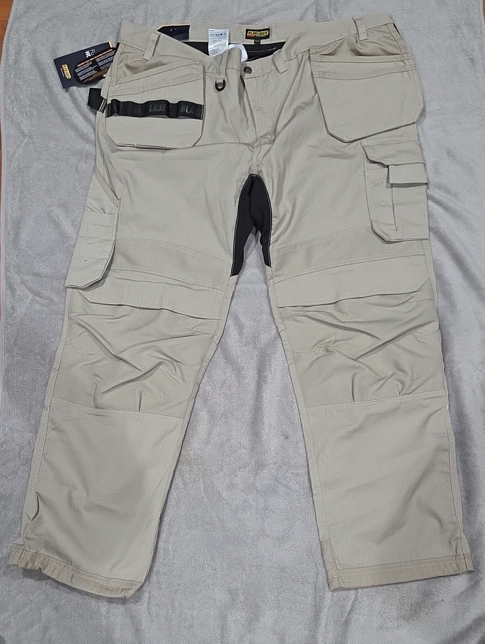 NWT Blaklader 1691 Ripstop Work Pants Lightweight Tactical Cargo Pants